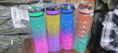 Gradient Color Water Bottles