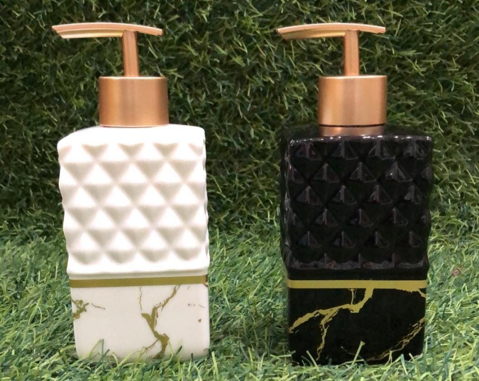 Luxury Geometric Soap Dispenser
