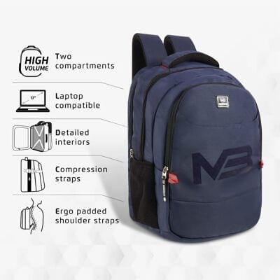 Blue Laptop Backpack