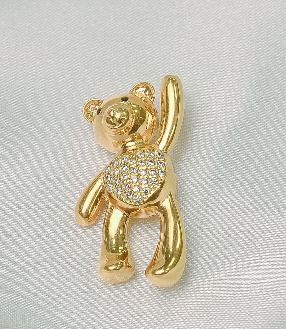 Dijes de oso delicados 