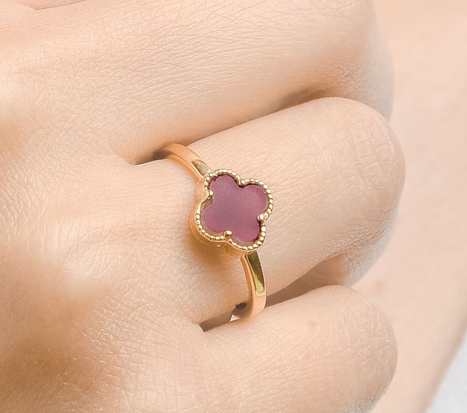Anillo VAN CLEEF Morado