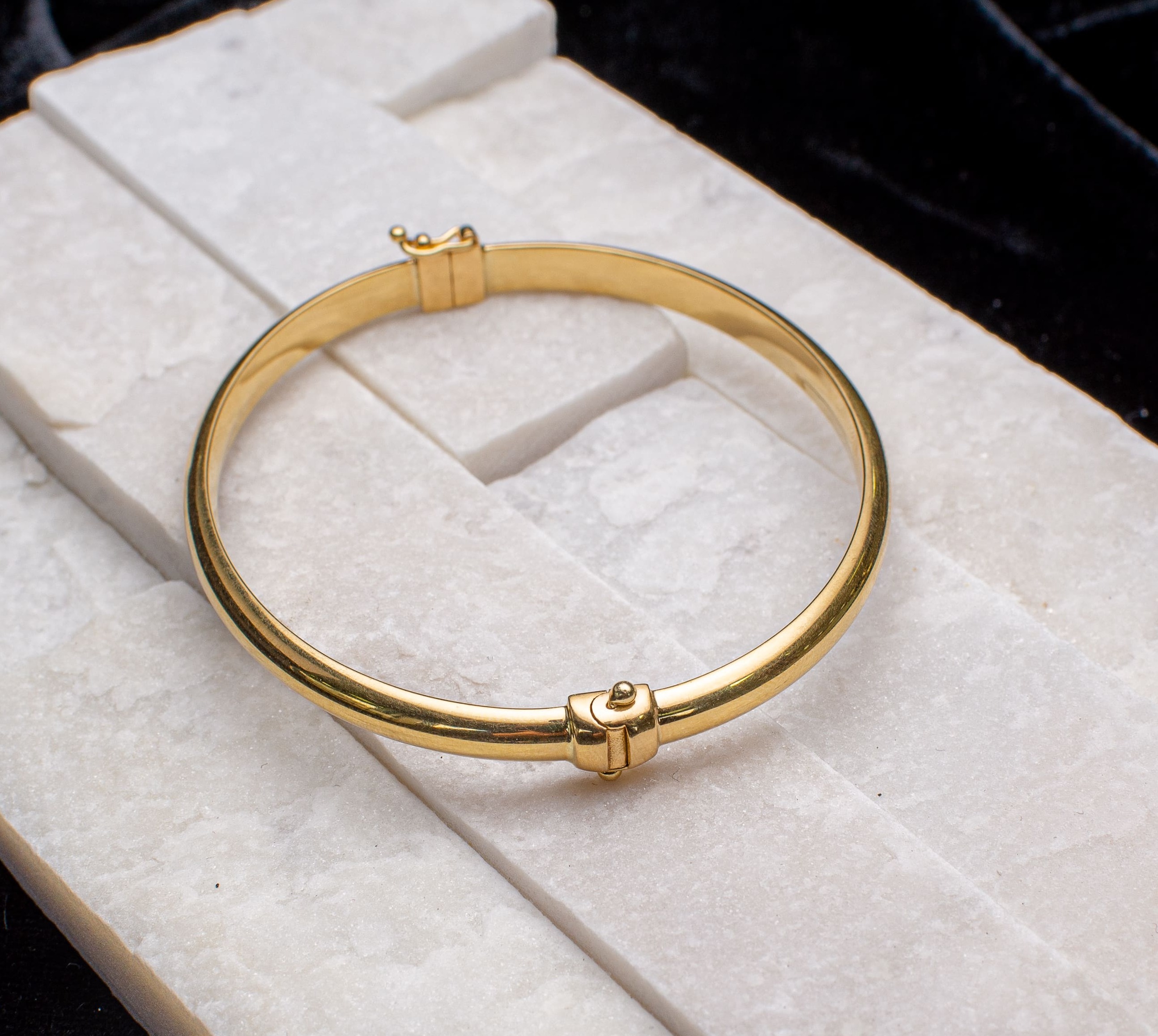 Aro Liso Oro 18K Delicado