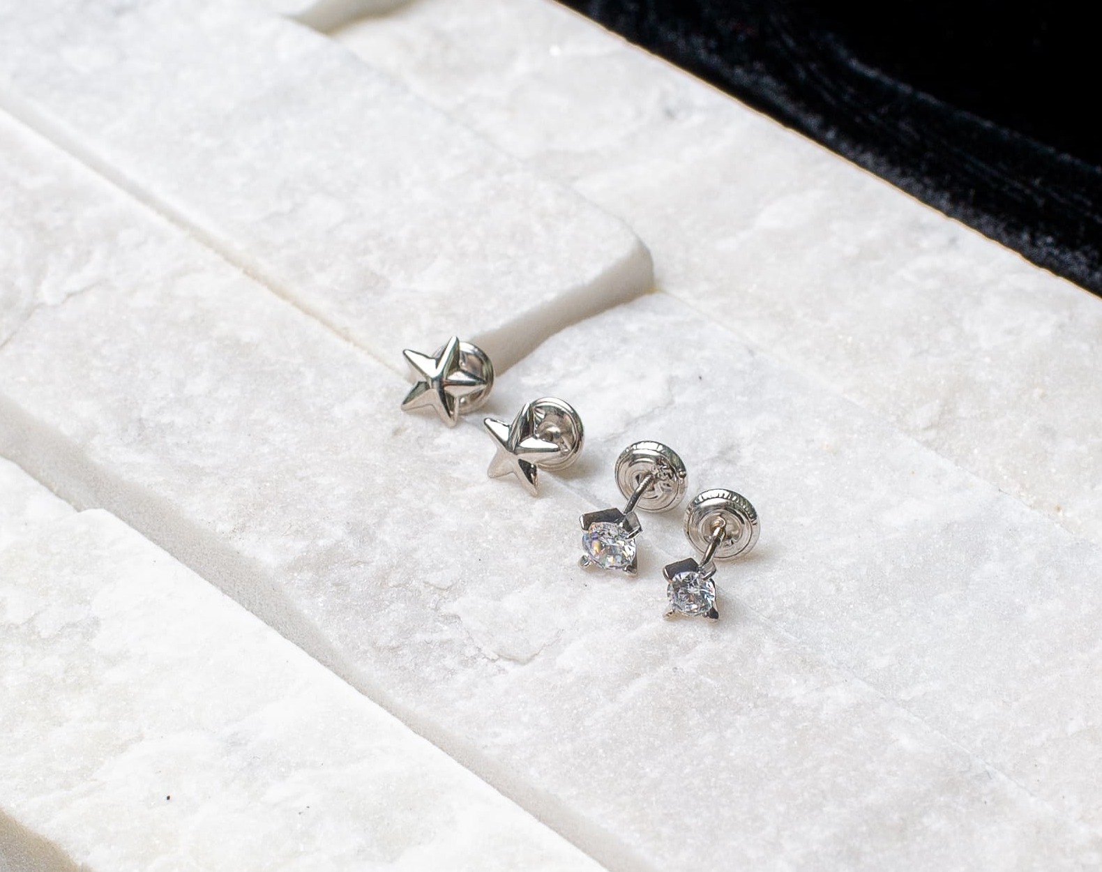 Topos oro Blanco Oro 18K Clásica