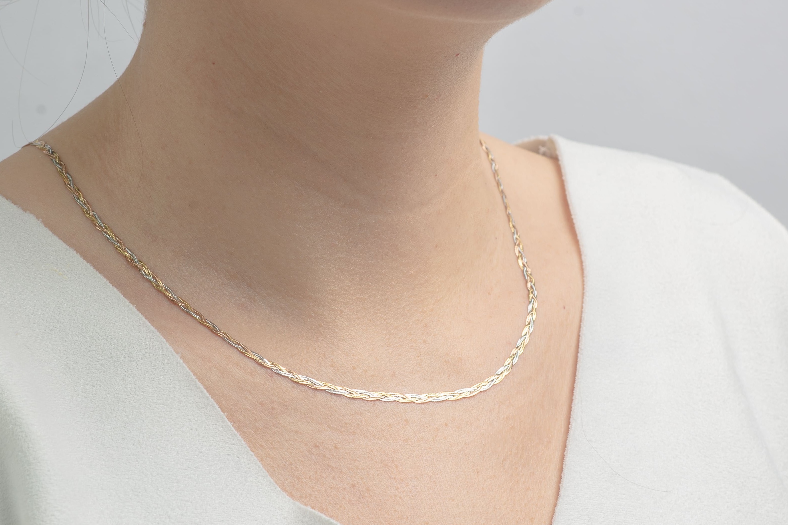 Cadena tipo trenza Elegante 