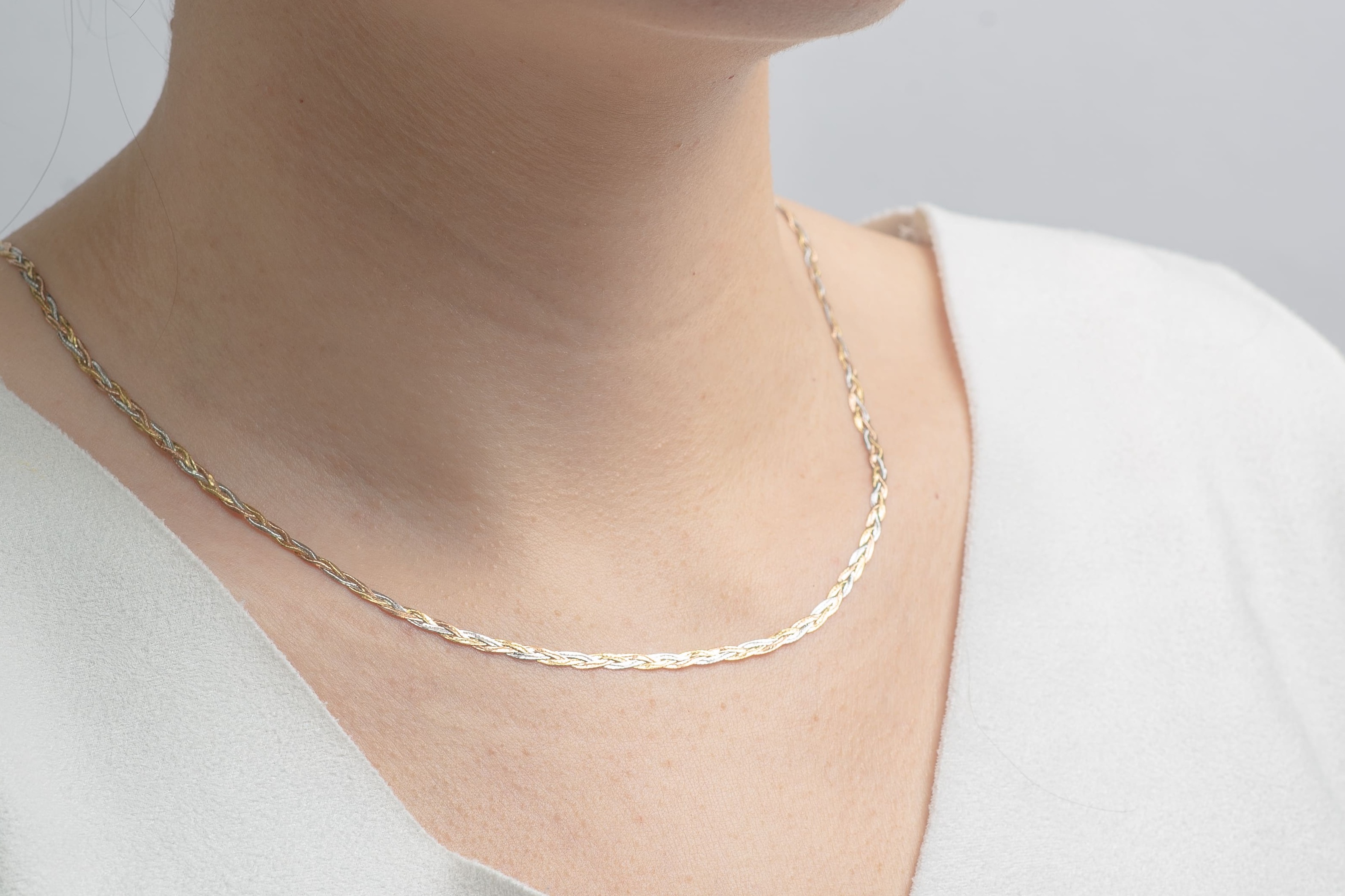 Cadena tipo trenza Elegante 