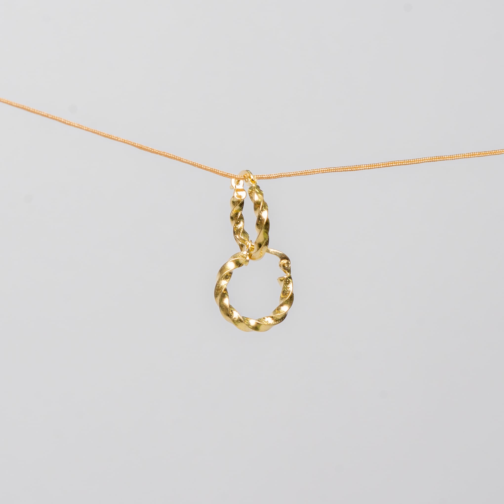 Candongas Espiral Oro 18K Atemporal