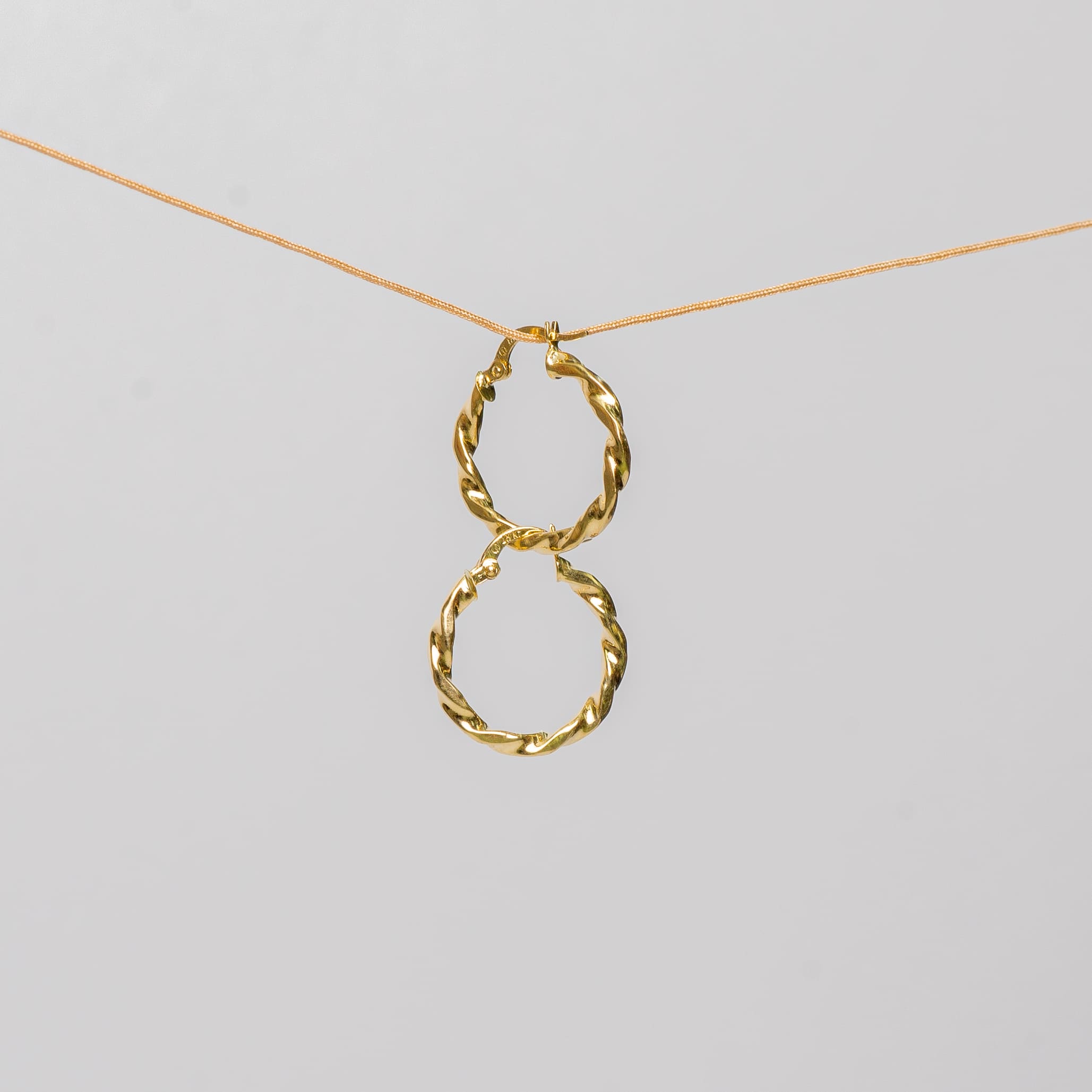 Candongas Espiral Oro 18K Atemporal