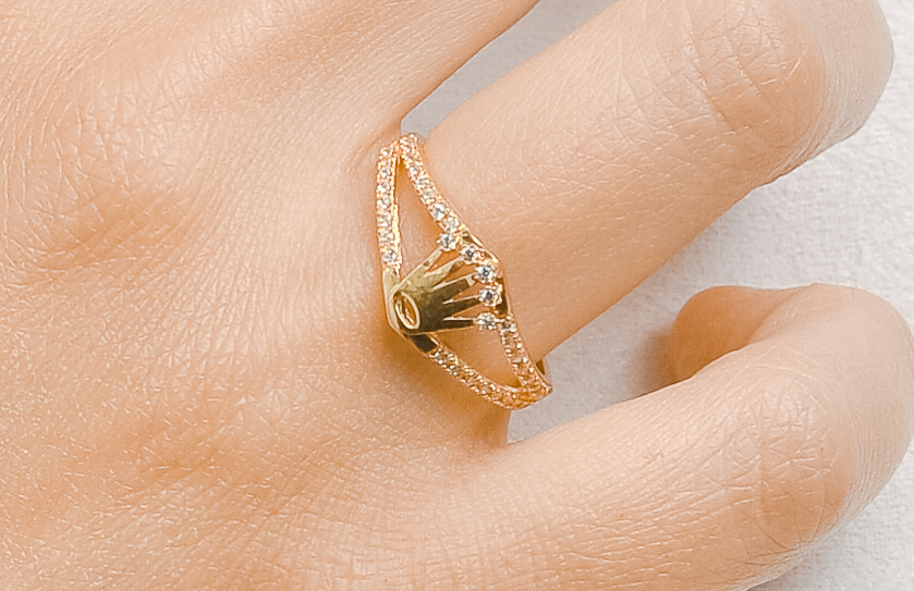 Anillo en Corona tipo Rolex