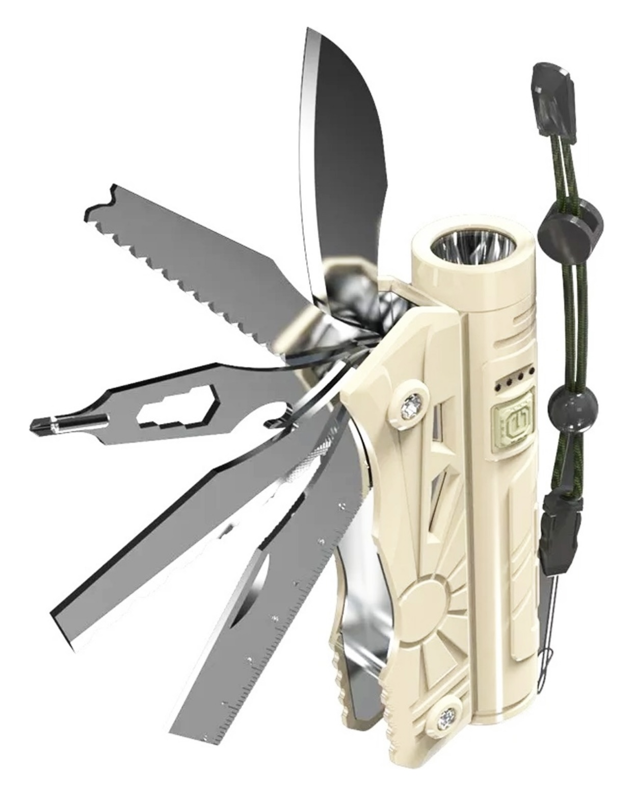 Linterna multifuncion recargable led 