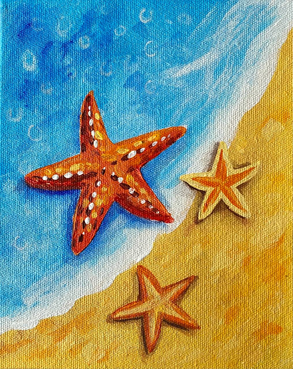 OCEAN GEMS - ACRYLIC PAINTING