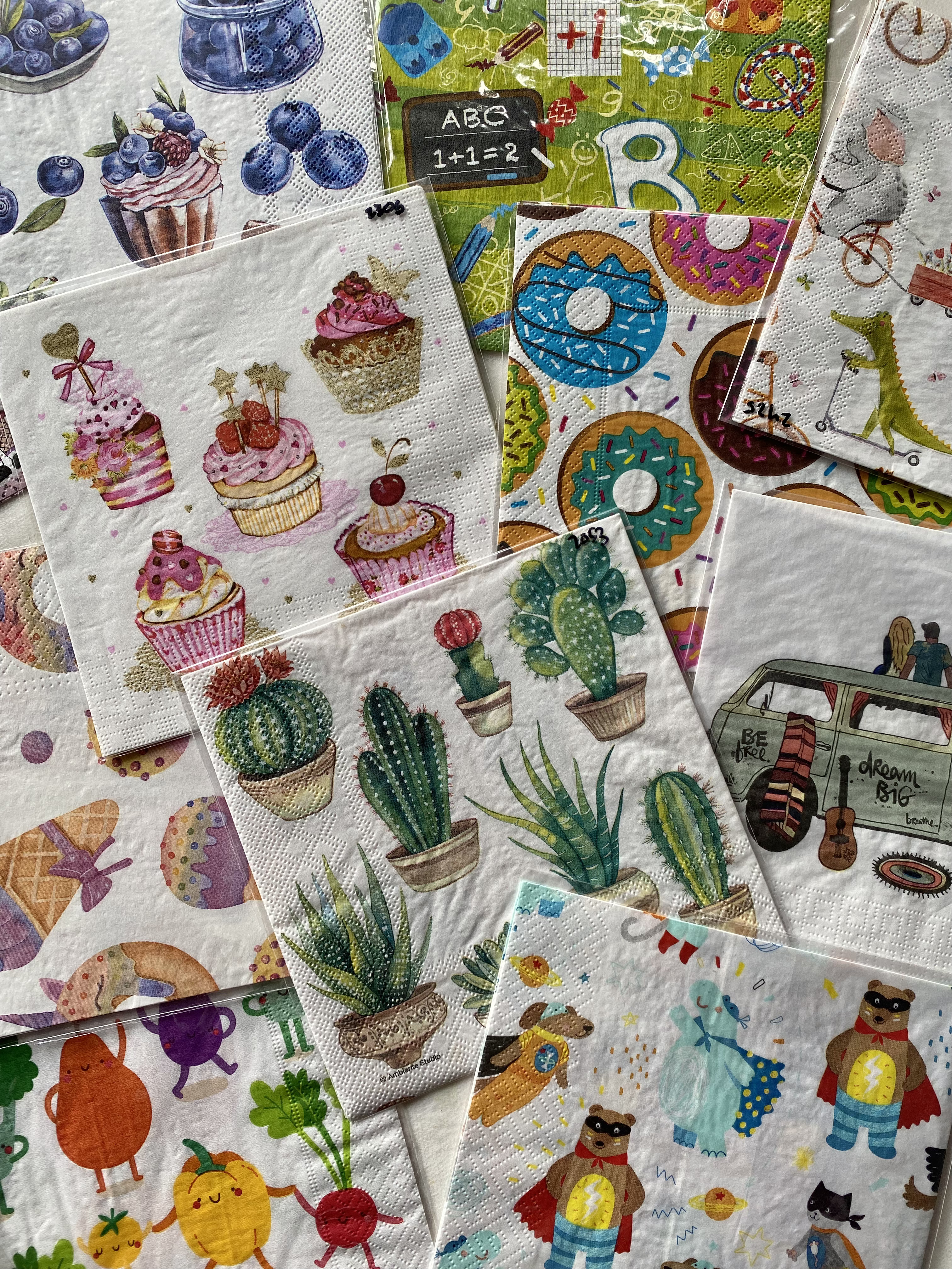 Napkin Decoupage