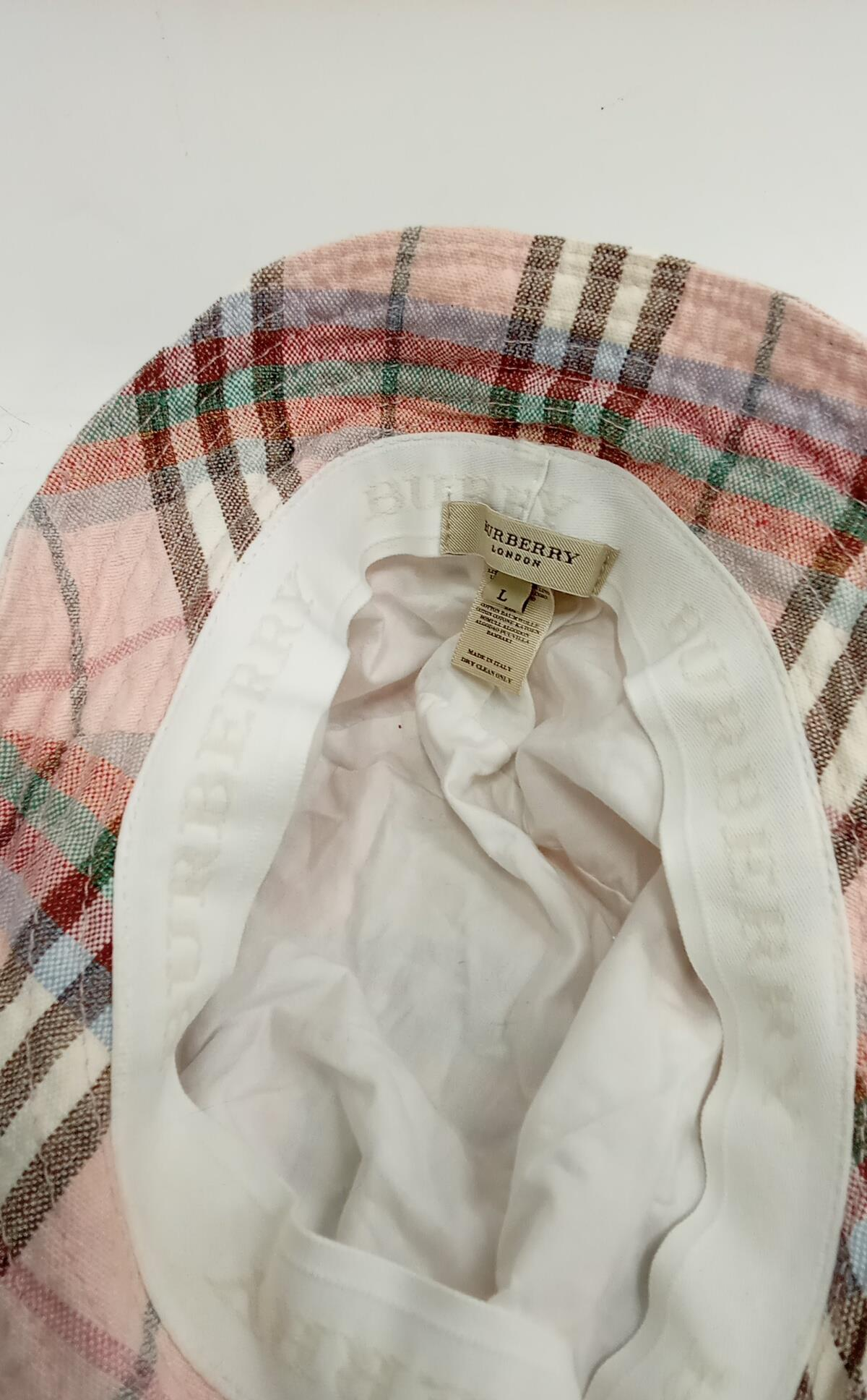 Burberry Checkered Bucket Hat - CERTIFIED Authentic 