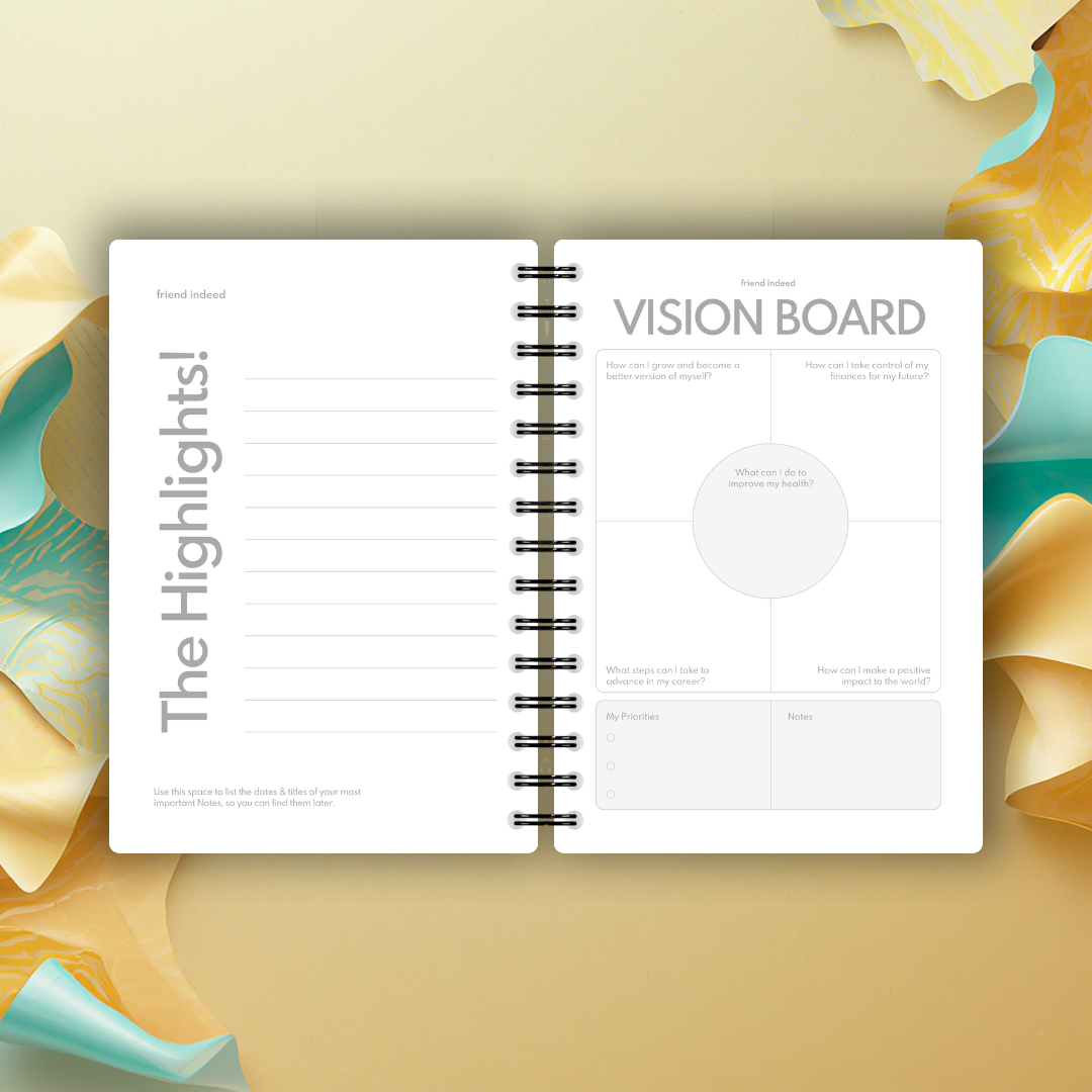 Friend Indeed | Mustard Notebook