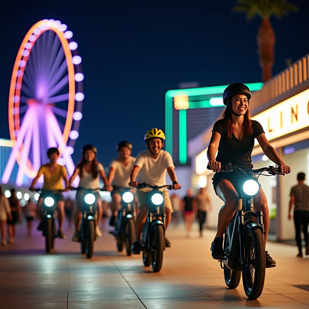 Electric Bike Vegas Lights Tour
