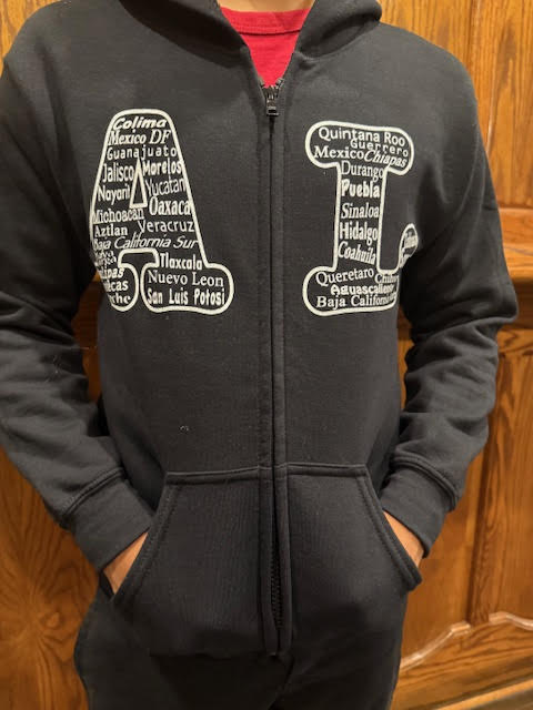 ALLB Zipper Hoodie Sweater