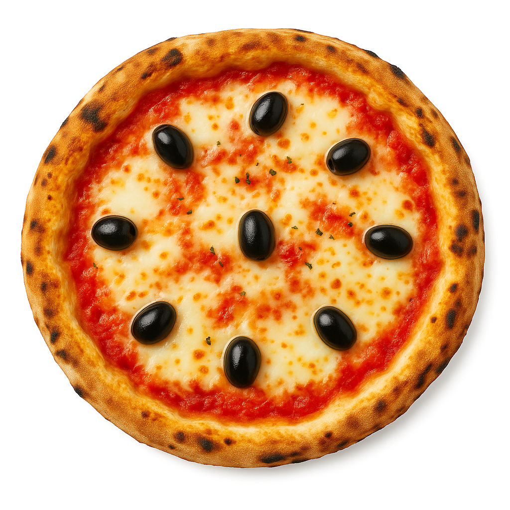 Olive Margherita Pizza