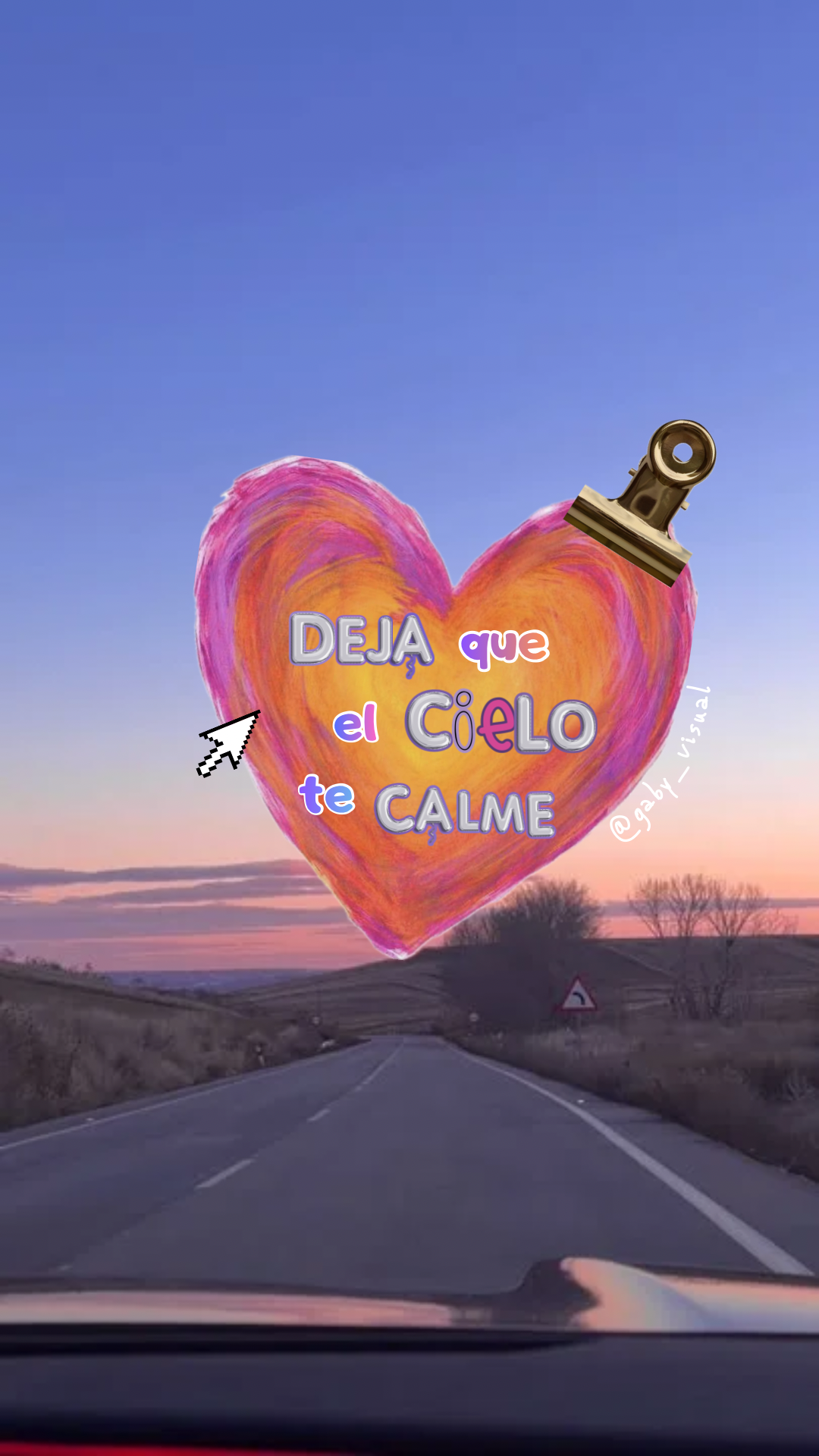 Plantilla - Deja Que El Cielo Te Calme