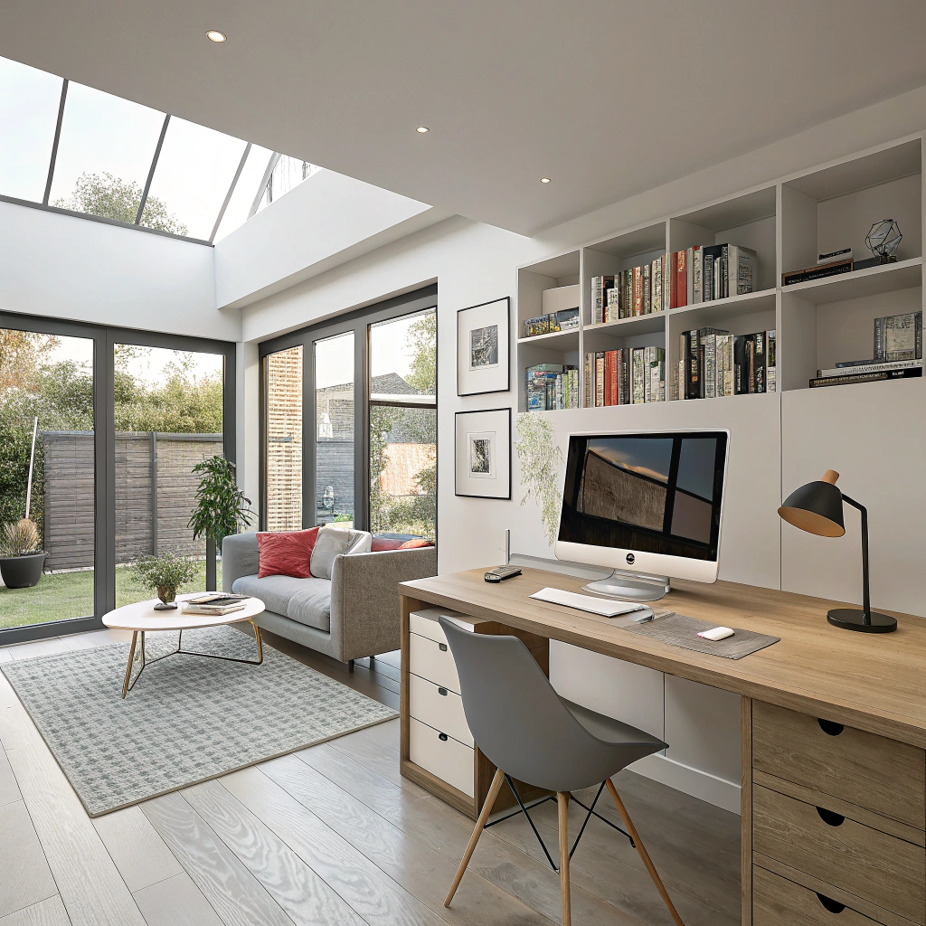 Sleek and Modern Home Office
