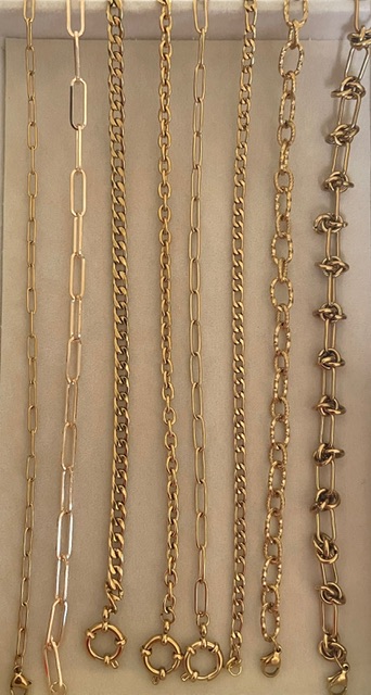 Chain Necklaces for charms