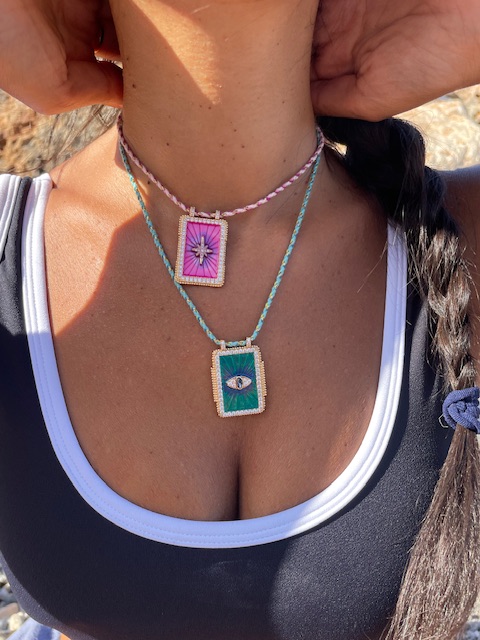 AQUA AURA NECKLACE