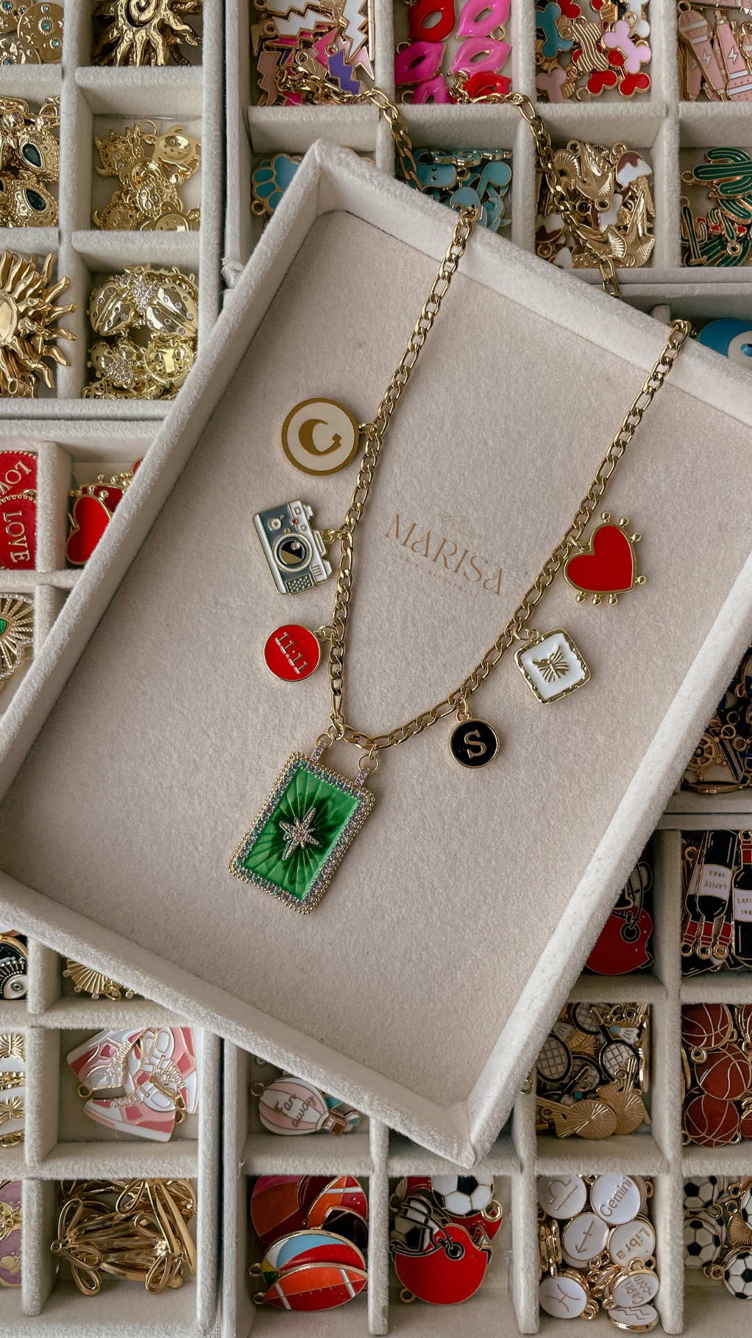 Aura X Charms Chain Necklace