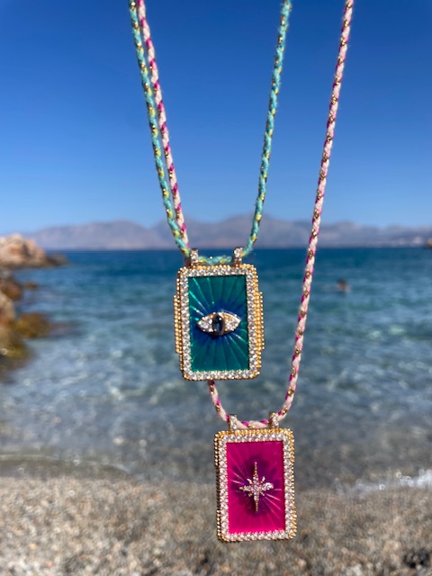 AQUA AURA NECKLACE