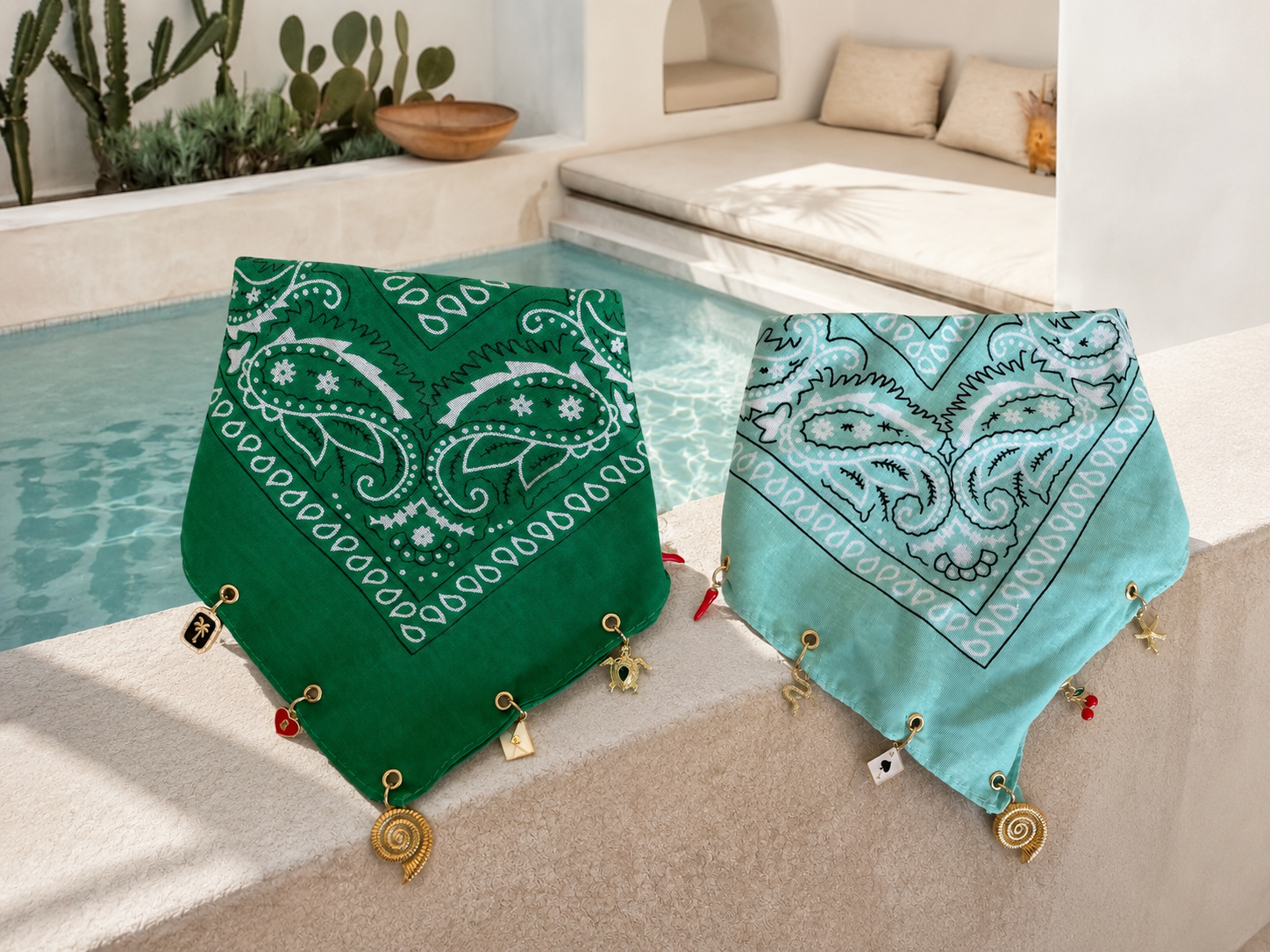 Women Charm X Head Bandana