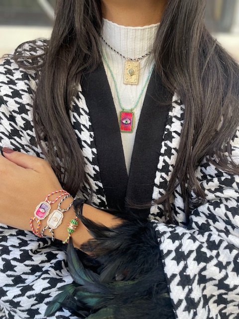 AURA EYE GOLD BRACELET