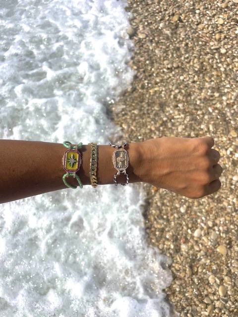 AURA EYE GOLD BRACELET