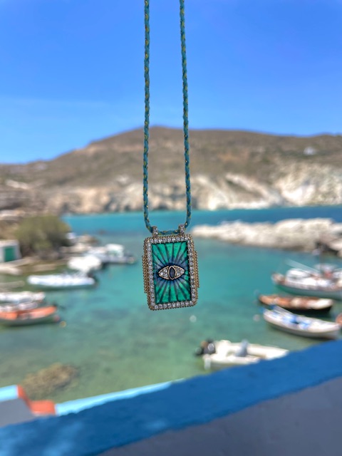 AQUA AURA NECKLACE