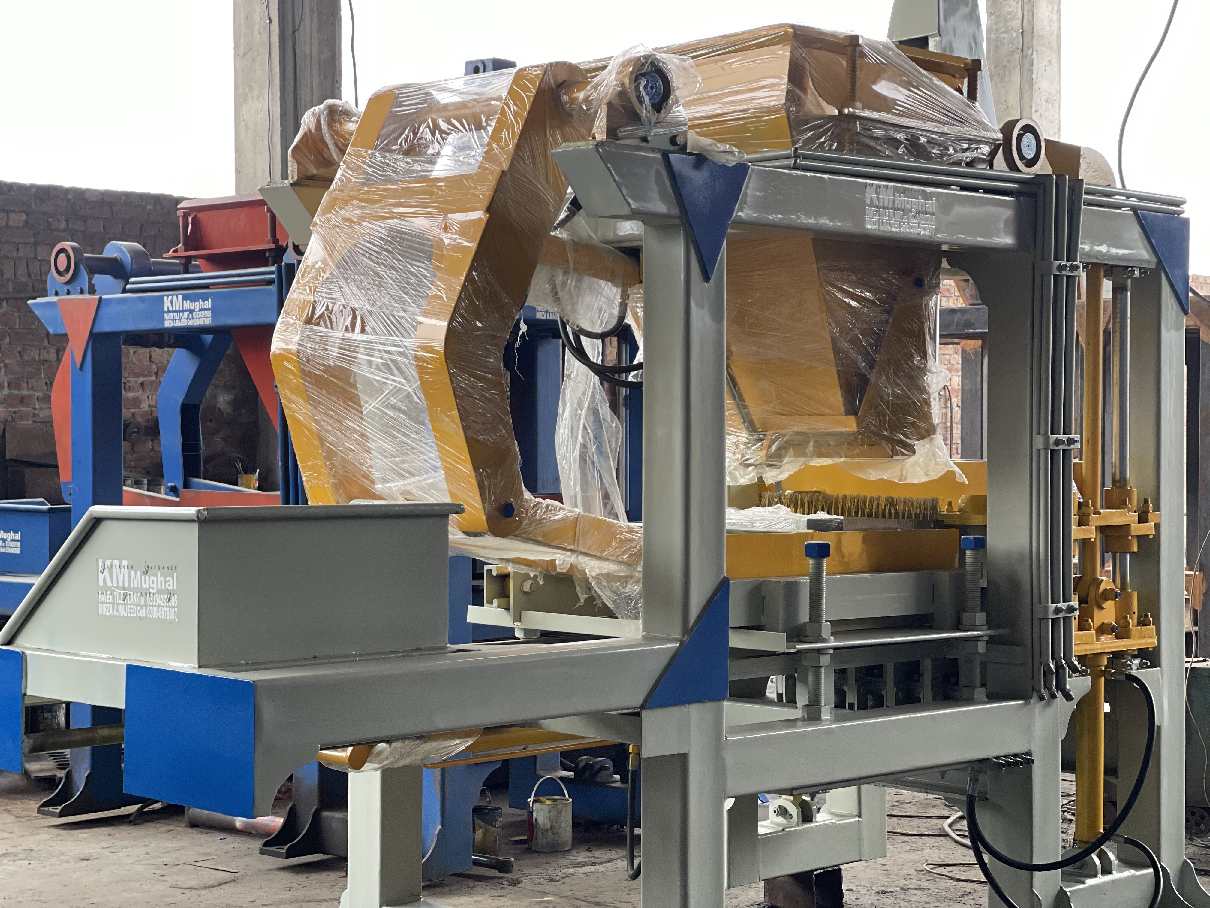 Concrete Block Making Machine | Semi Automatic KM Models (P2) for Sale