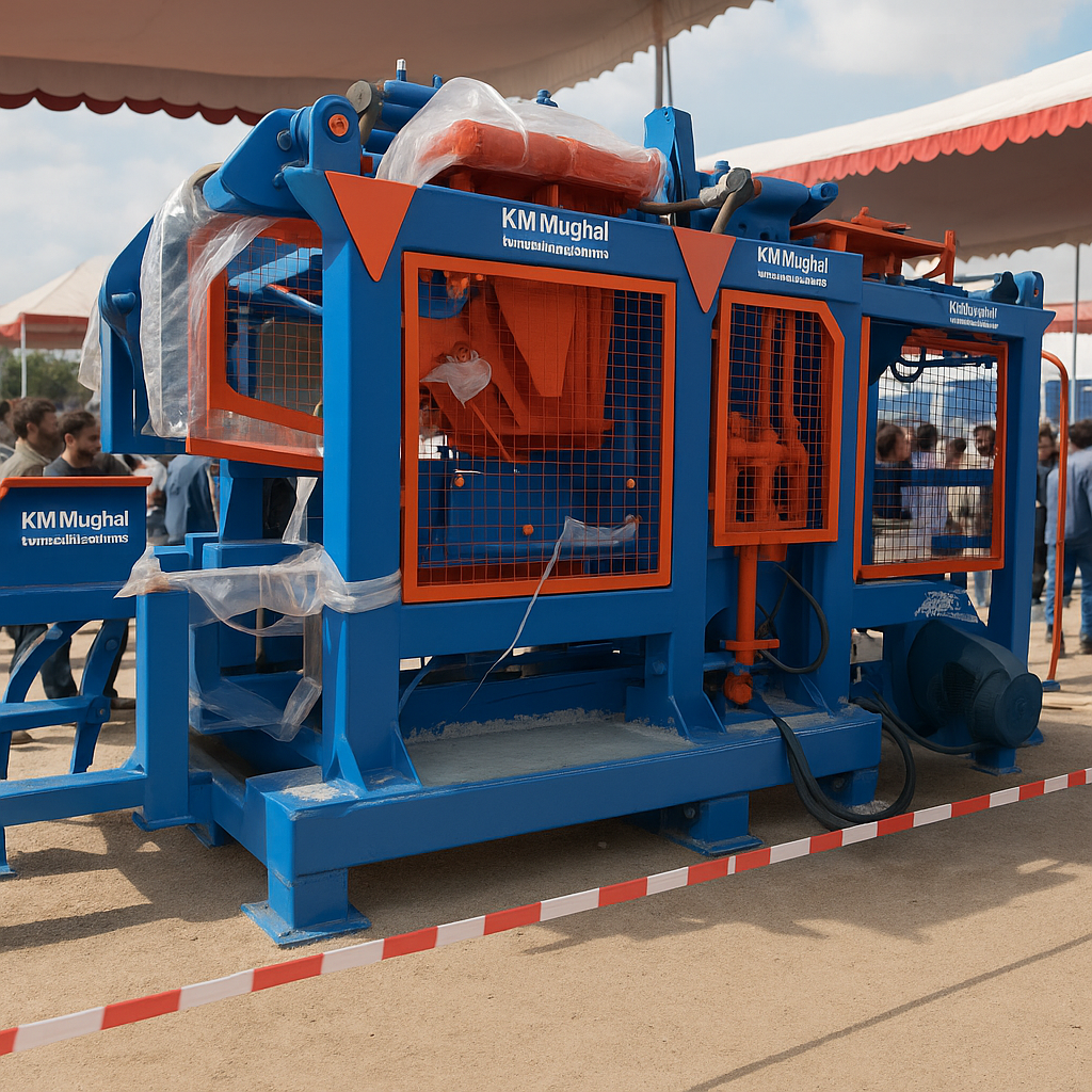Automatic Concrete Block & Paver Making Machine In Pakistan
