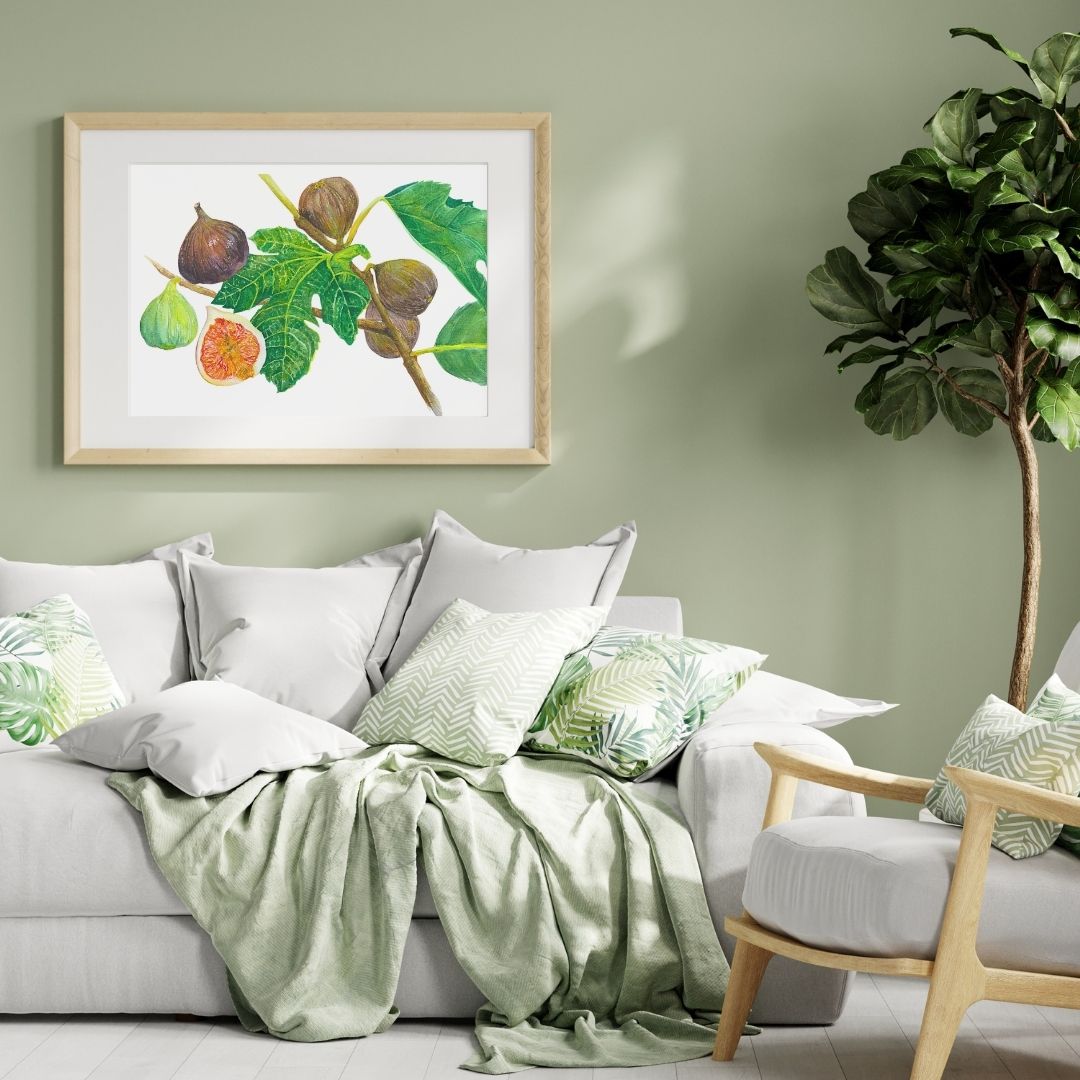 Figs, A4 Fine art Giclée Print
