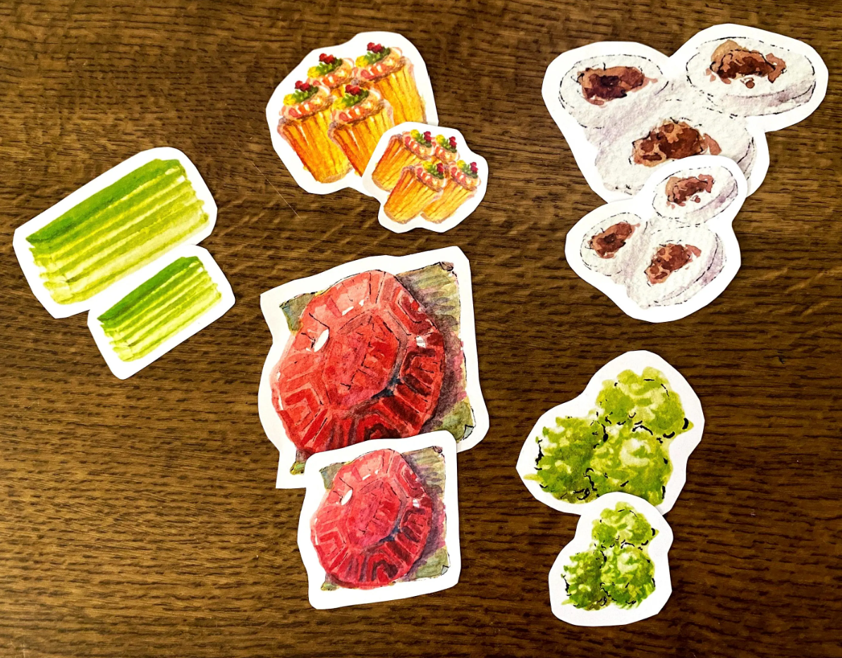 Singapore Kueh & Pastries Stickers (Set of 11)
