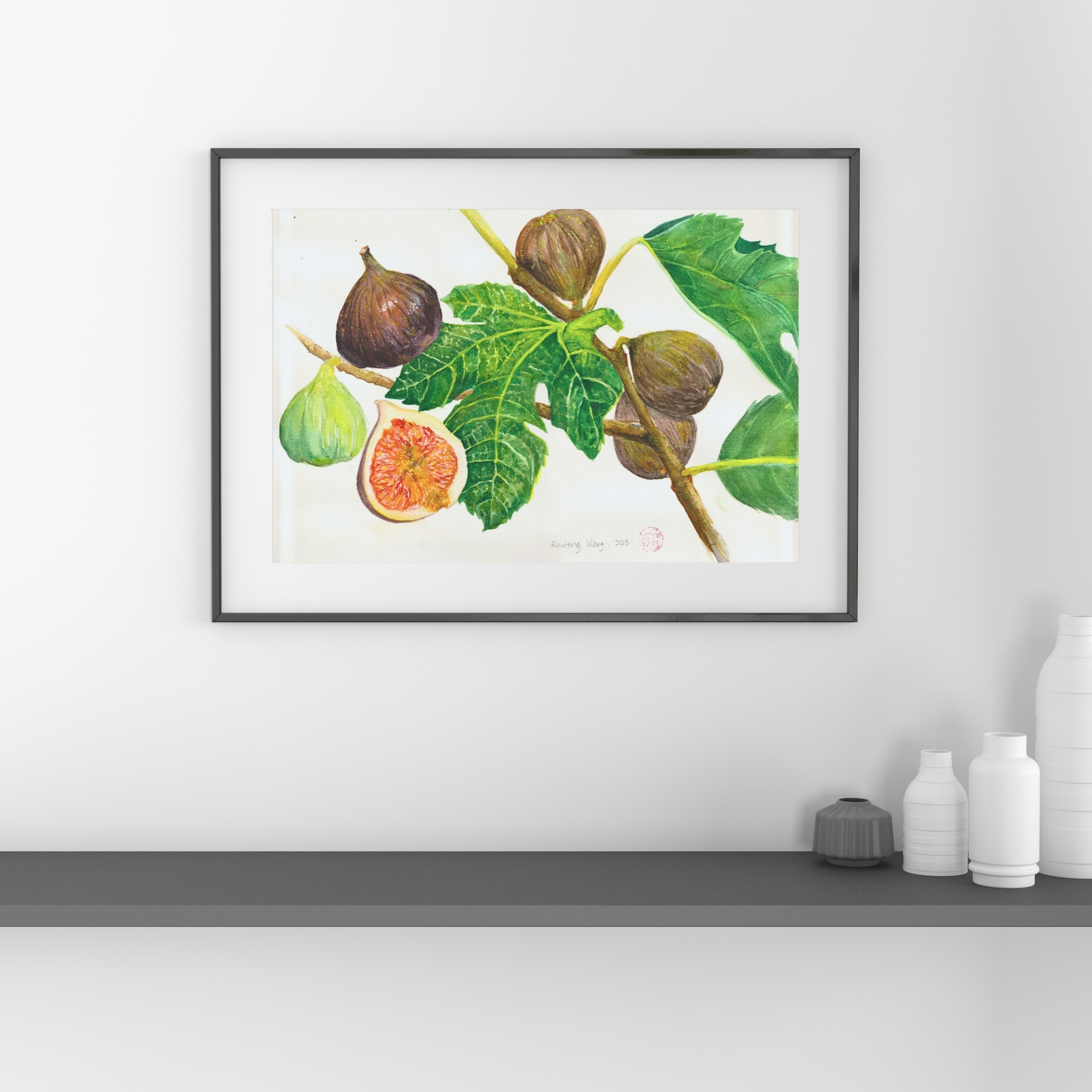 Figs, A4 Fine art Giclée Print