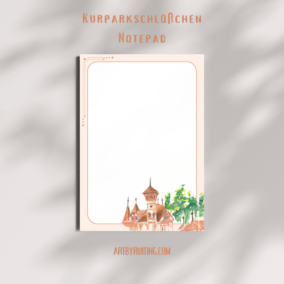Kurparkschlößchen Notepad