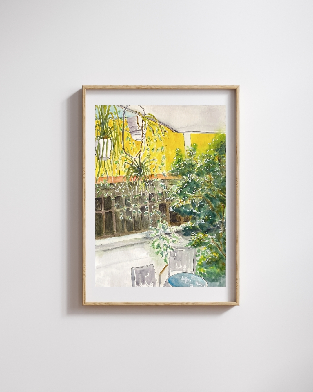 Story Cafe Original Painting