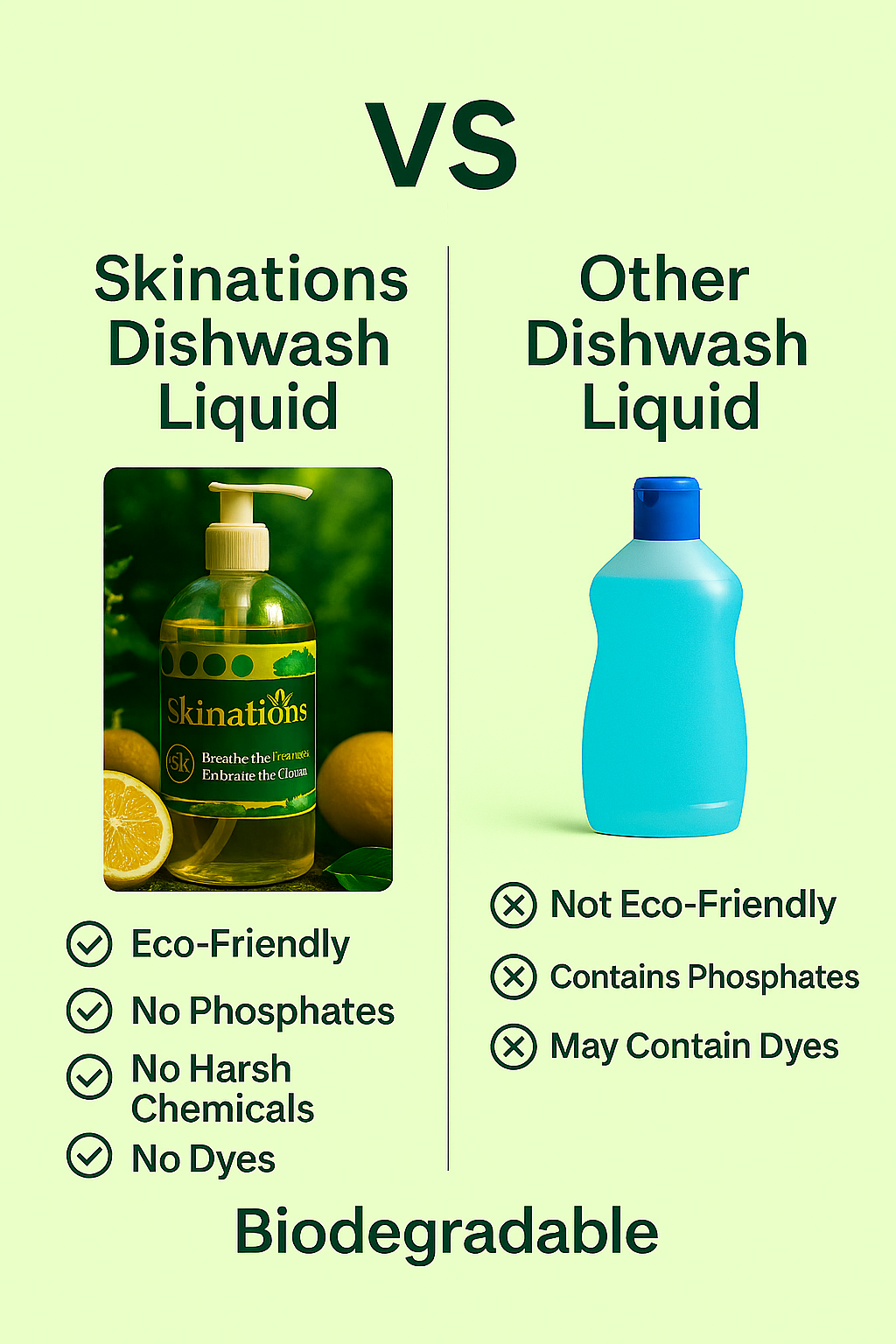 Skinations Dish Wash (500 Gms)
