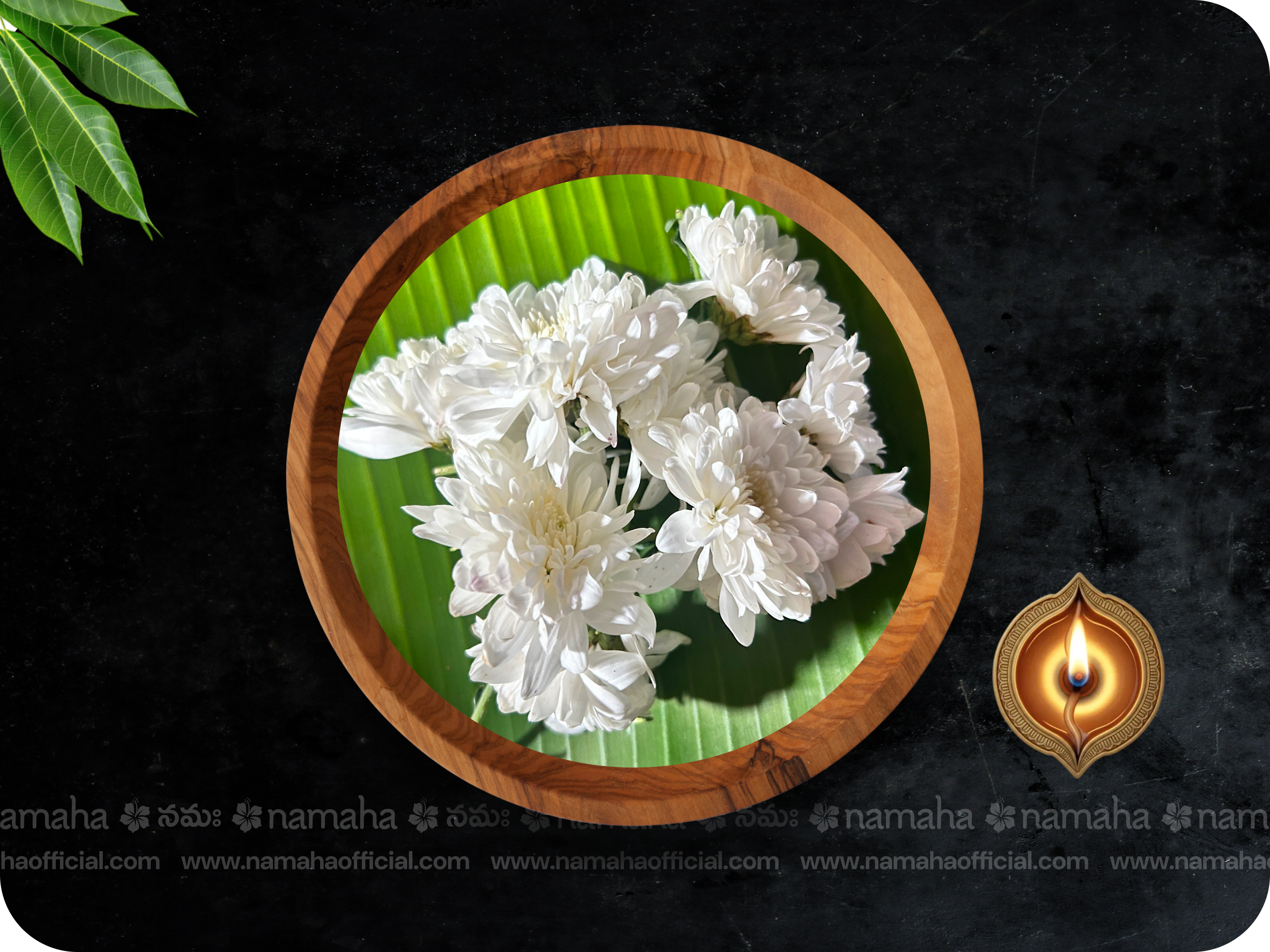 White Chamanthi | 30-Day Daily (50gm) - Single Variety