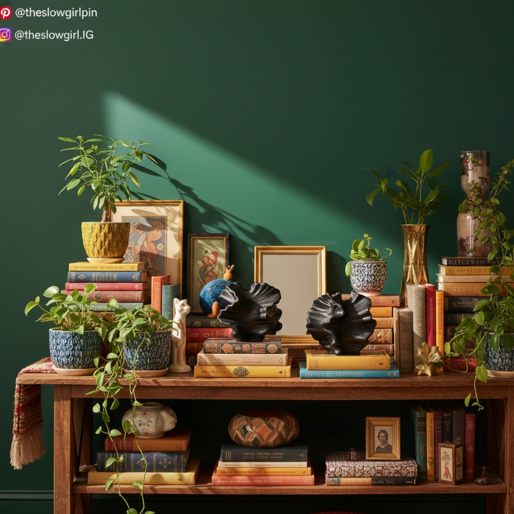  Minimalist Black Sculptural Flower Vases (Set)