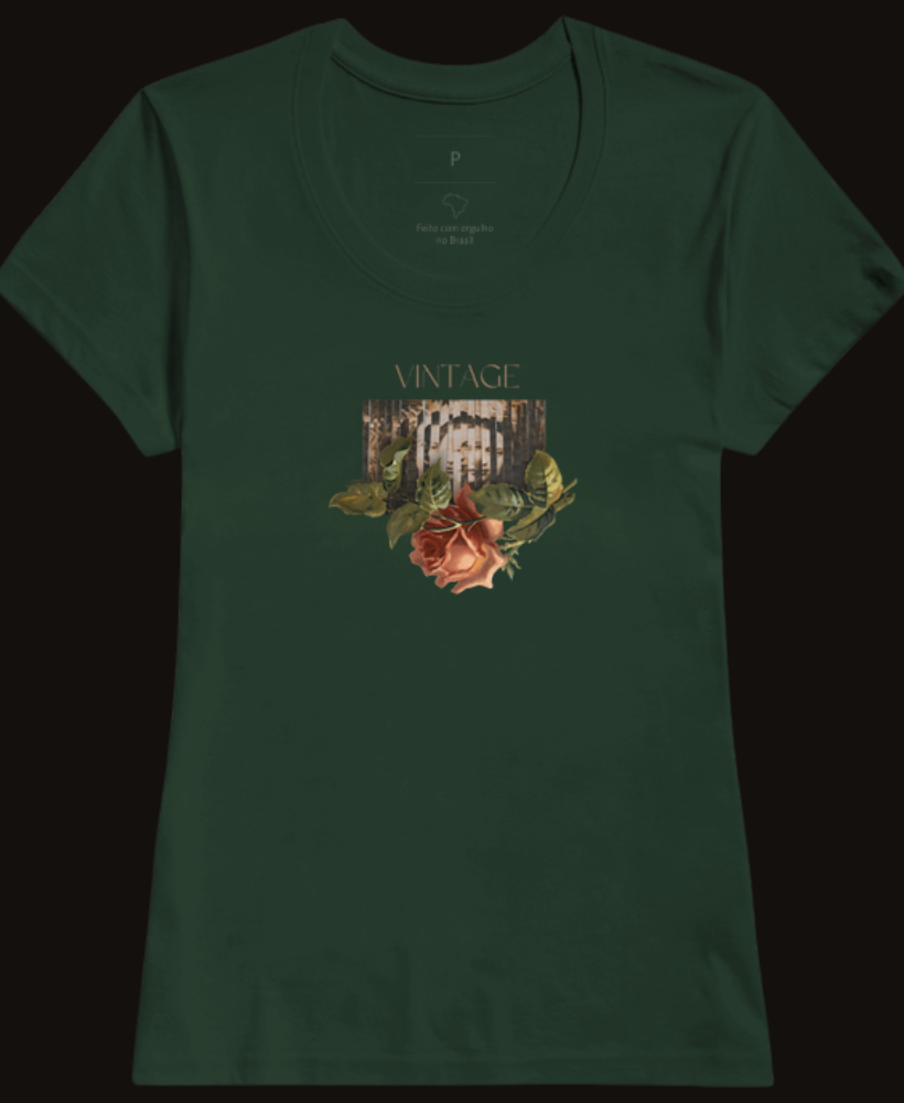 Camisa Estampa Vintage