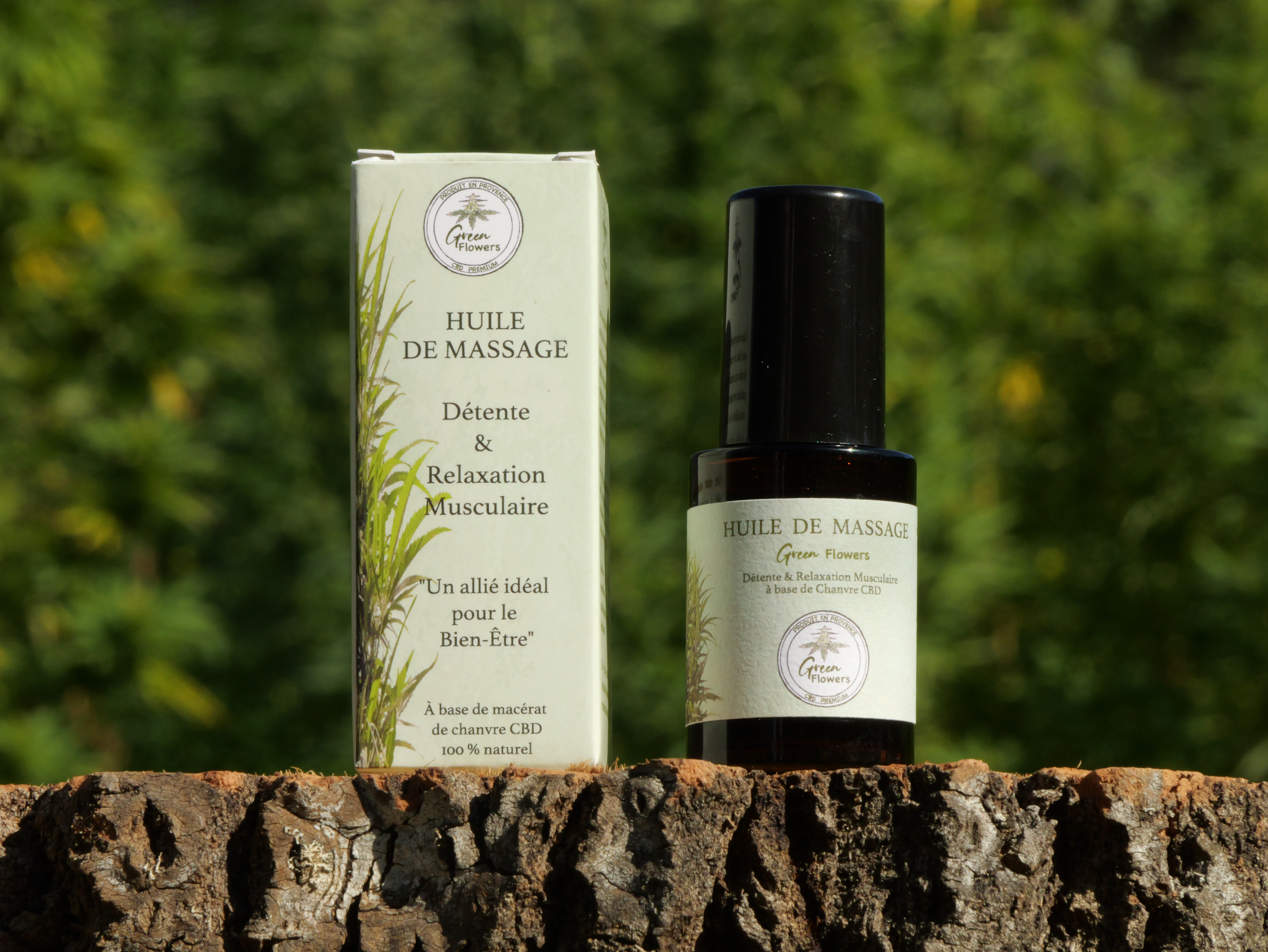 Huile de massage 50ml  CBD 5%