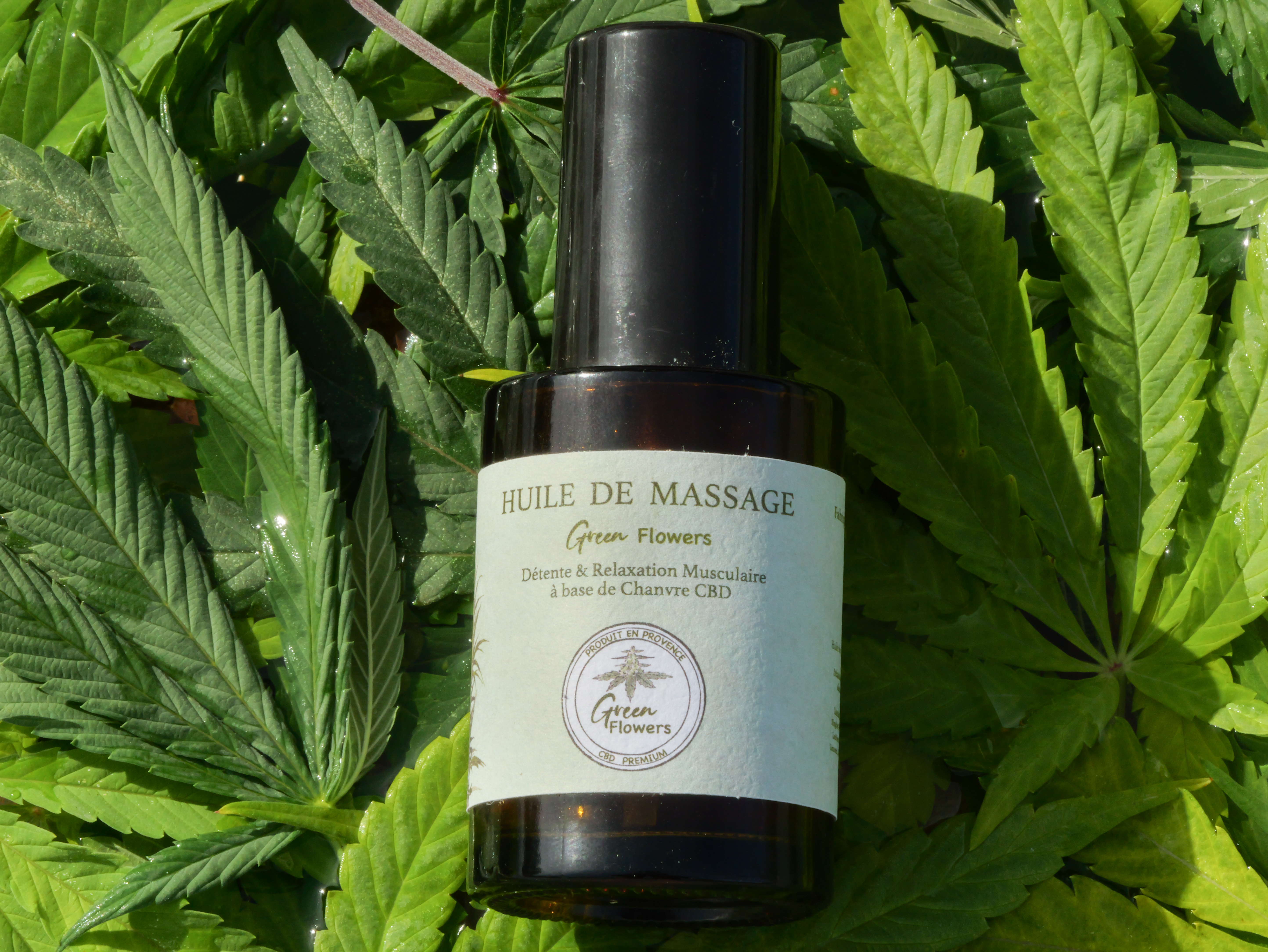 Huile de massage 30ml CBD 5%