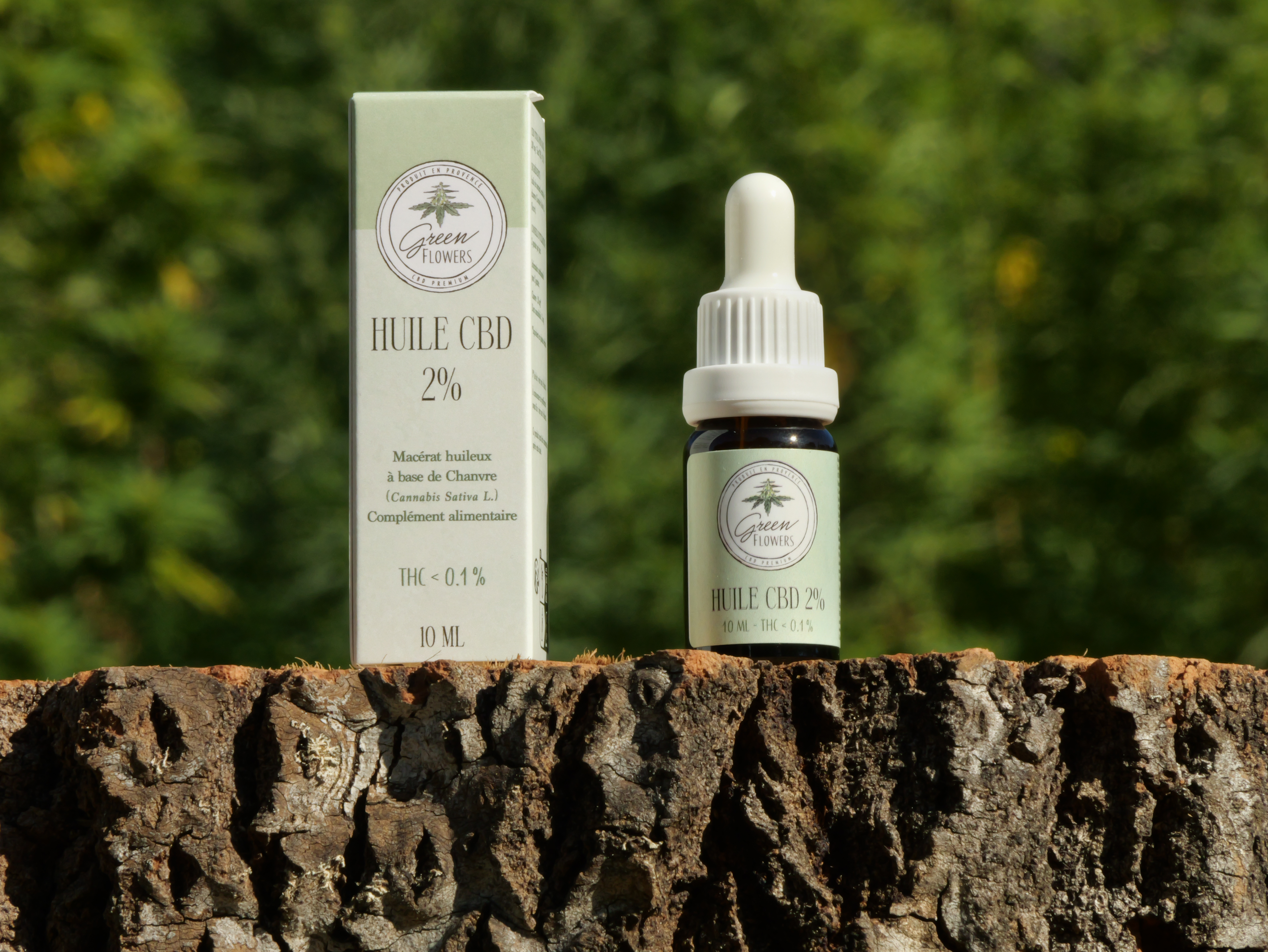 Huile sublinguale 10ml CBD 2%