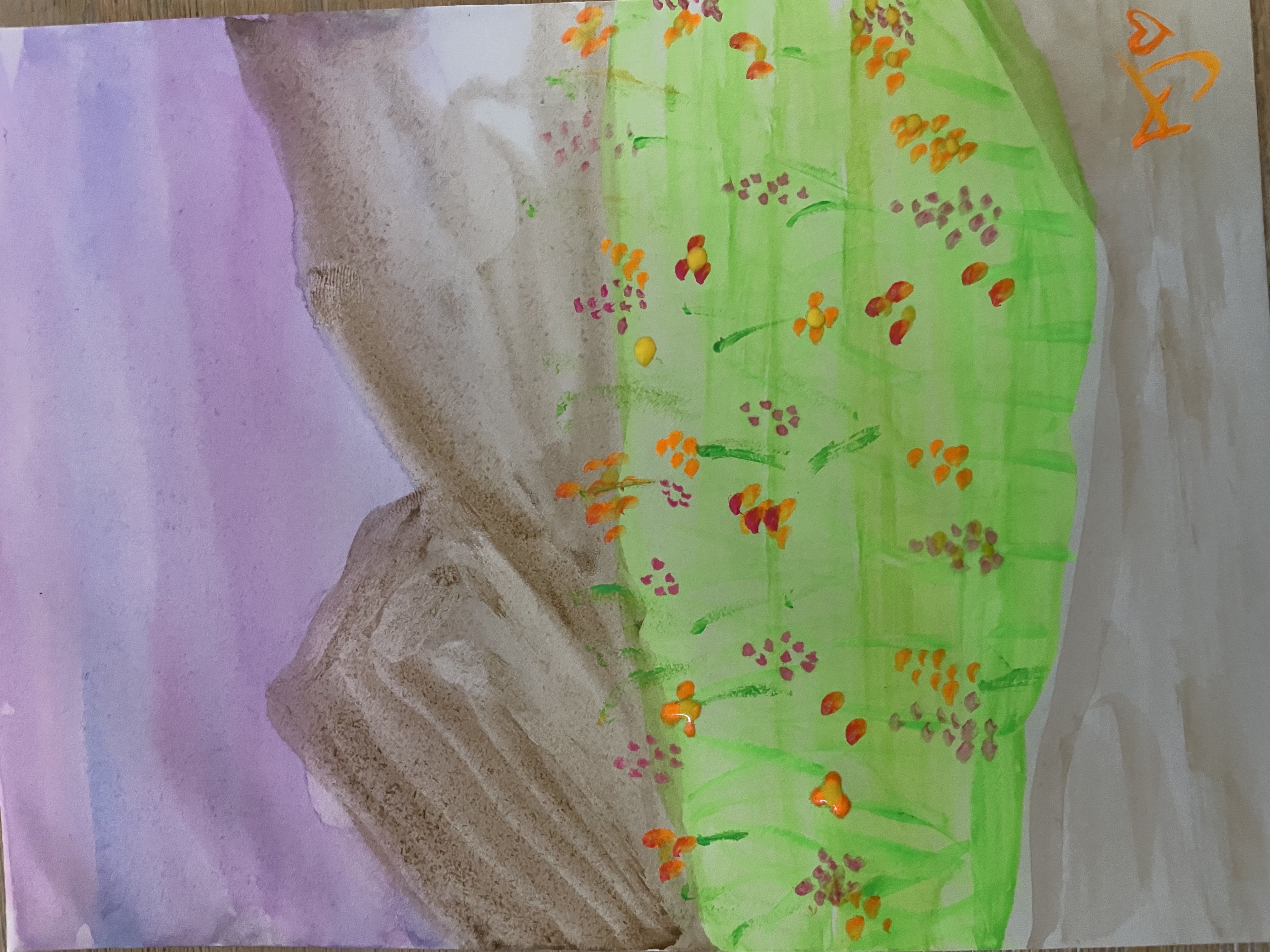 Hand-painted Landscape Artwork