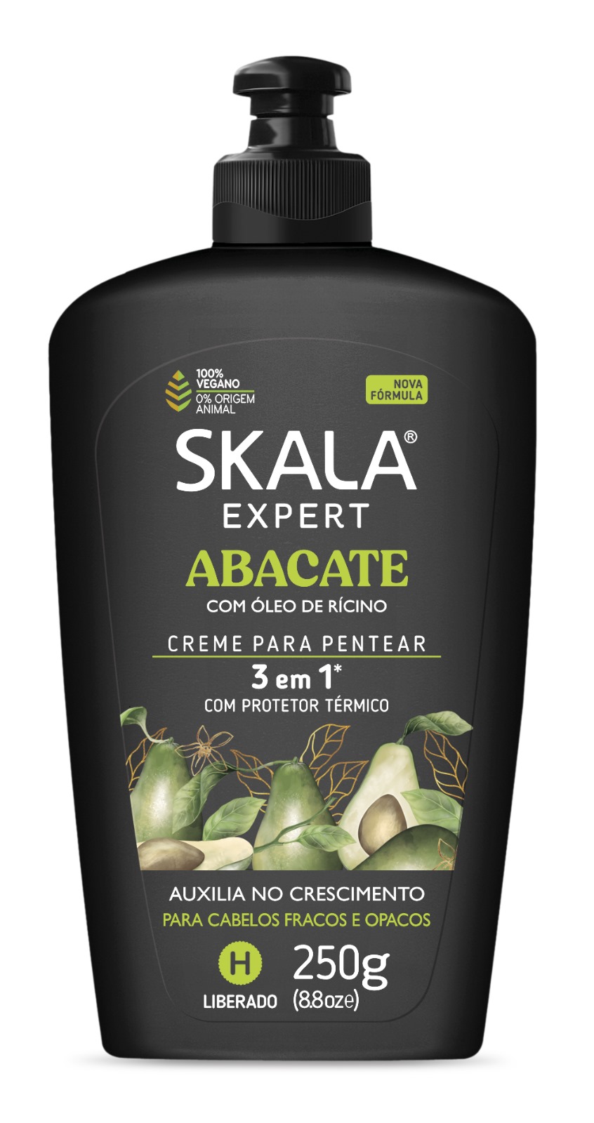 Crema para peinar Skala Expert Aguacate con Ricino