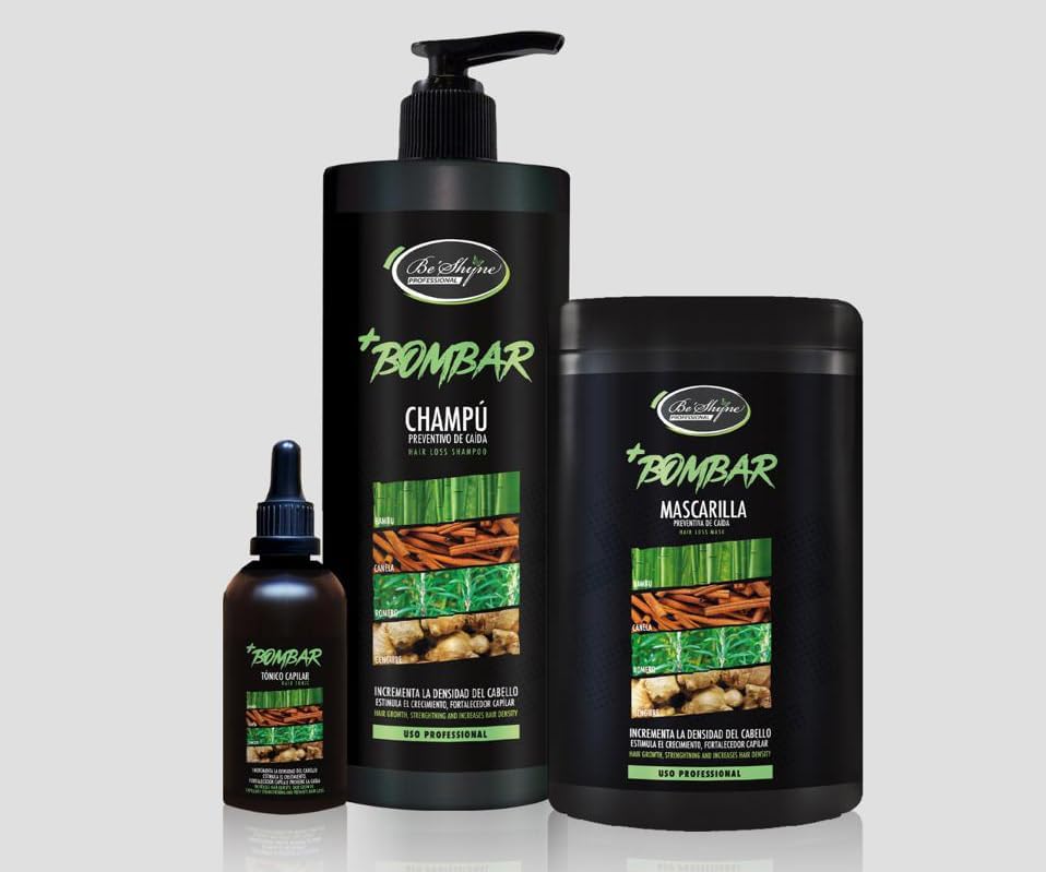 Set de productos Bombar para el cabello