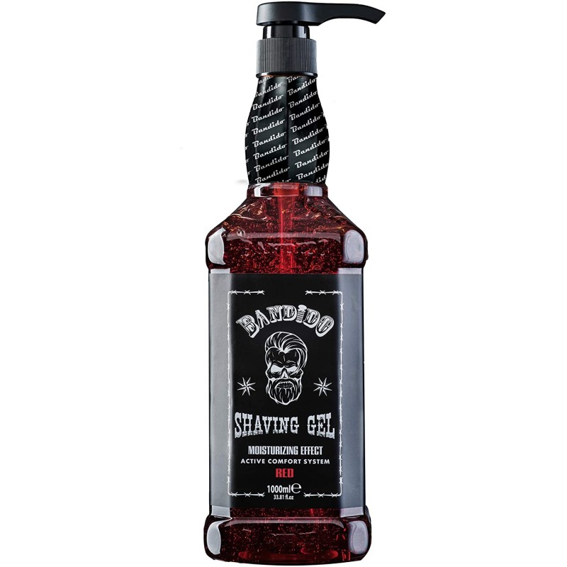 Gel de afeitar Bandido red