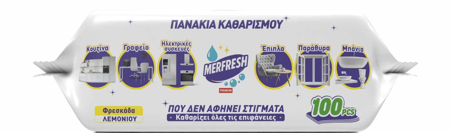 MERFRESH Premium Cleaning Wipes