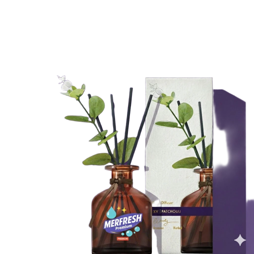 MERFRESH Premium Reed Diffuser – Patchouli